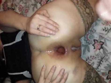 Anal Dildo Brutal Huge Dildo Husband Penetration Big Dildo In Epic Anal Gape His Wife