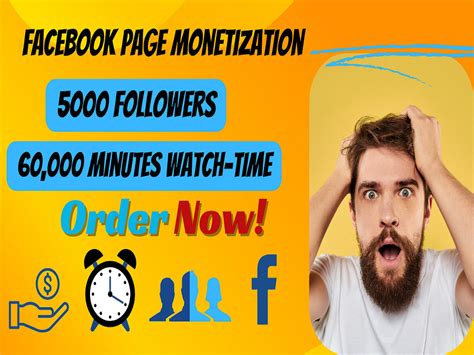 5000 Followers60k Watch Time And Full Facebook Monetization Upwork
