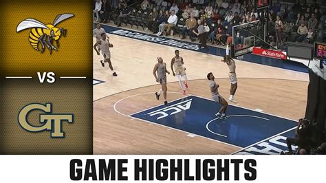 Alabama State Vs Georgia Tech Men S Basketball Highlights 2022 23