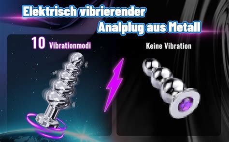 Analvibratoren für Mann Sex Spielzeug für Männer Frau Prostata Stimulation Männer mit 10