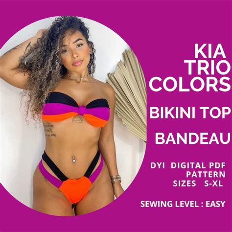 Bandeau Bikini Etsy