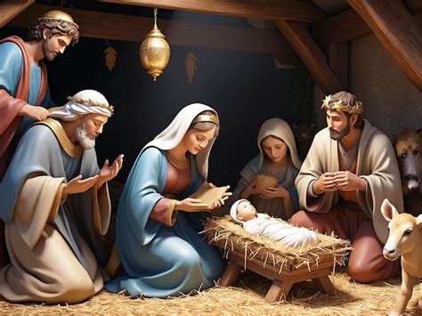 premium photo nativity