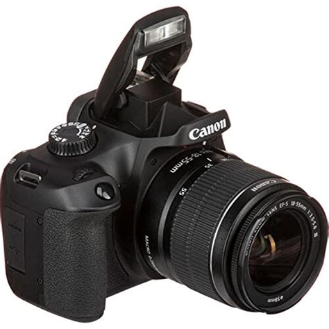 Canon EOS Rebel T100 DSLR Camera w/Canon EF-S 18-55mm f/3.5-5.6 III ...