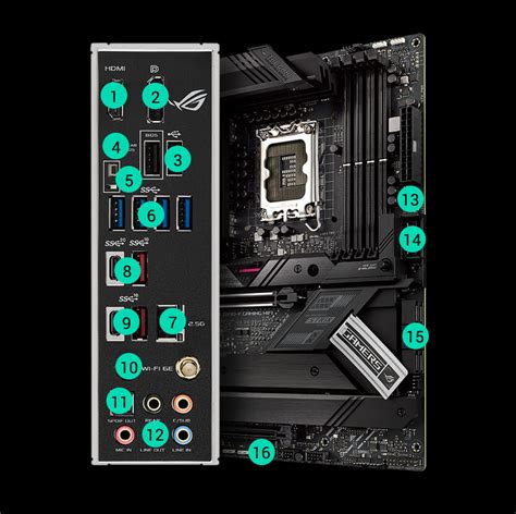 ROG STRIX Z690-F GAMING WIFI | 메인보드 | ROG Korea, Republic of