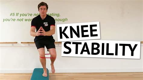 Knee Stability Exercises for Runners [Ep29] | Stability exercises, Knee ...