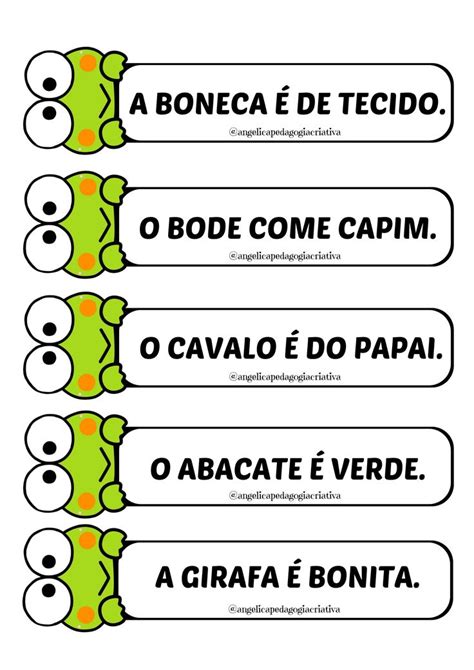 Leitura Divertida Letra De Forma Abc Education Homeschool