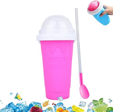 Amazon Slushy Maker Cup Frozen Magic Squeeze Cup Magic Quick