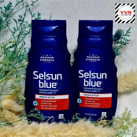 Selsun Blue Anti Dandruff Shampoo 325ml Shopee Philippines