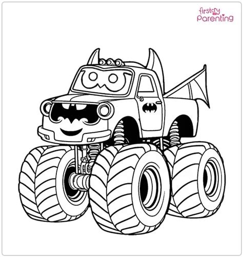 Desenho Para Colorir Hot Wheels Monster Truck My Xxx Hot Girl