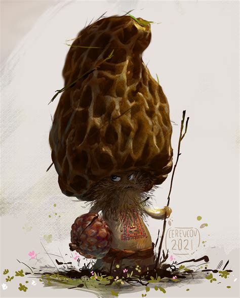 ArtStation - Brave Mushroom