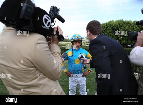 Hot Springs Arkansas Usa Th Apr Arkansas Derby Winning Jockey Victor Espinoza Being