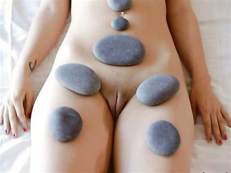 Hot Stone Massage For Sweet Karina Professional Video YourLust