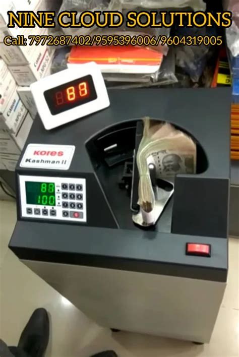 Kores Fully Automatic Bundle Note Counting Machine For Bank Model