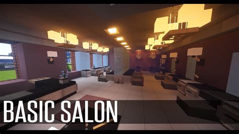 Minecraft Home Improvements Basic Salon Youtube