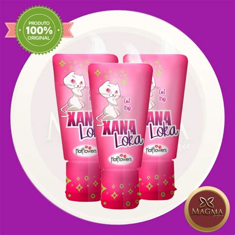 Kit 3 XANA LOKA GEL EXCITANTE FEMININO 15G HOT FLOWERS Shopee Brasil