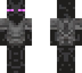 Enderman (Netherite Chestplate) | Minecraft Skin