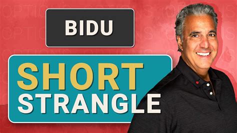 Short Strangle With Long Delta In Bidu Option Trades Today Youtube