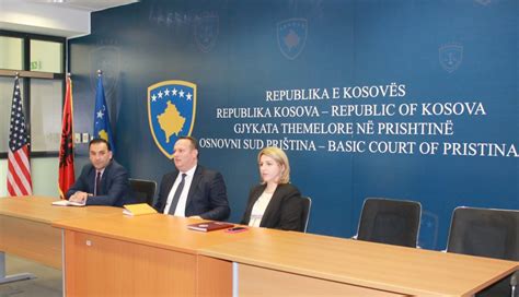 Kryesuesi I Këshillit Gjyqësor Të Kosovës Viziton Gjykatën Themelore Në Prishtinë Gjykata