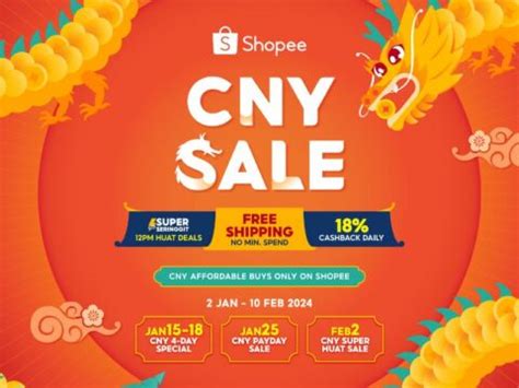 Shopee Cny Sale Is Back Don T Miss These Exclusive Deals