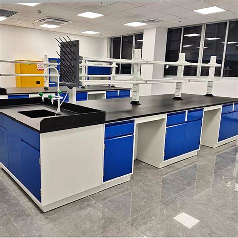 Customized Design Laboratory Furniture All Steel Island Center Chemical