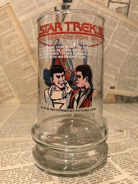 Star Trek Iii Glass 80s B 2000toys高円寺店