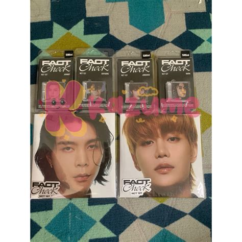 Jual Ready Stock 5th Album Nct 127 Fact Check Smini And Exhibit Vers