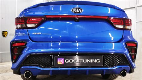 Установка обвеса Киа Рио 4 “Kudos” – GOS-TUNING