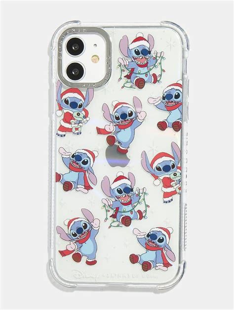 Disney X Skinnydip Christmas Stitch Shock Iphone Case Iphone 12 12