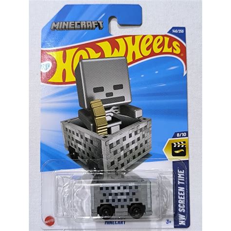 Hot Wheels Minecart Case G 2025 Minecraft Shopee Malaysia
