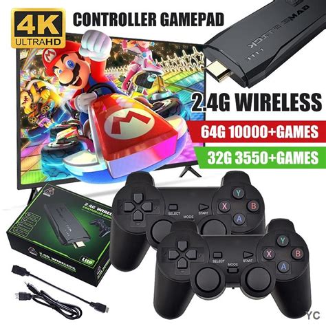 M G Dual Controller Wireless Stick K Games Gb Video