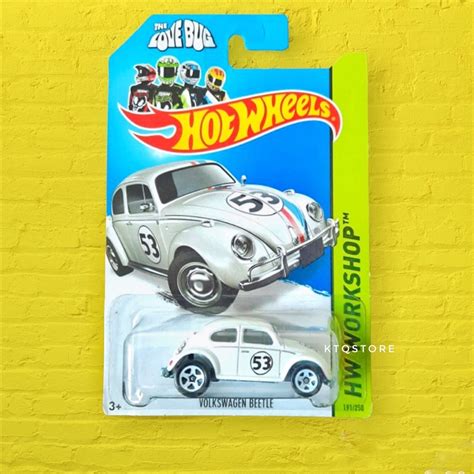 Hot Wheels Volkswagen Beetle Herbie Shopee Malaysia