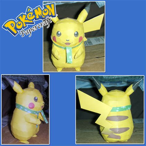 Pikachu Papercraft By Katarawaterbender On Deviantart