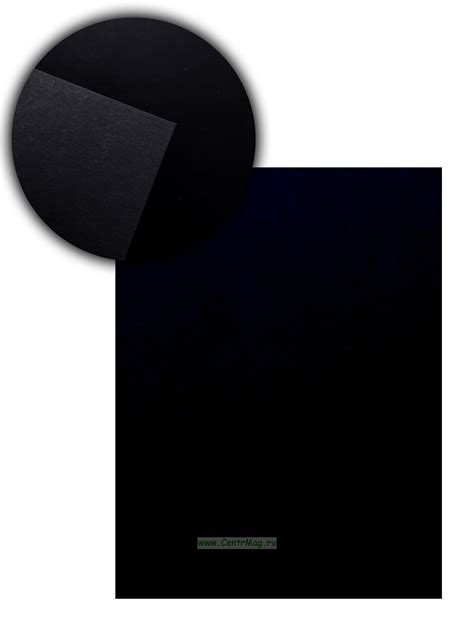 Бумага дизайнерская PLIKE, черный, 140 г/м2, А5, 1 шт - купить в ...