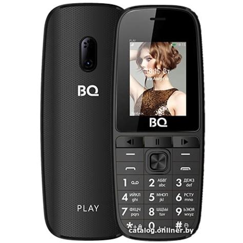Купить Мобильный телефон BQ-Mobile BQ-1841 Play (черный) выгодно в ...