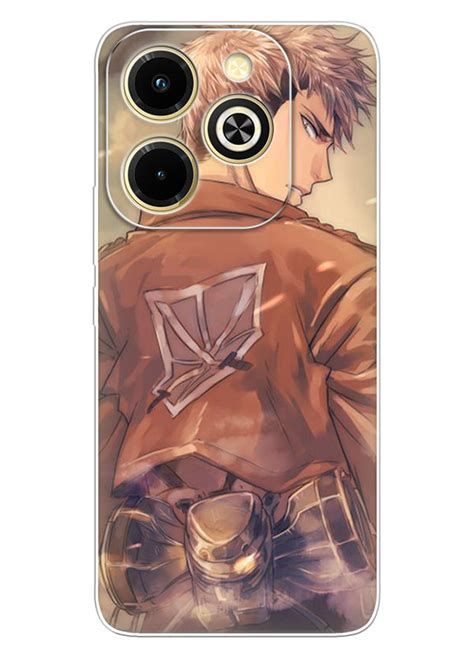 Infinix Hot i чехол Атака на титанов on Titan Жан Кирштайн крупным планом