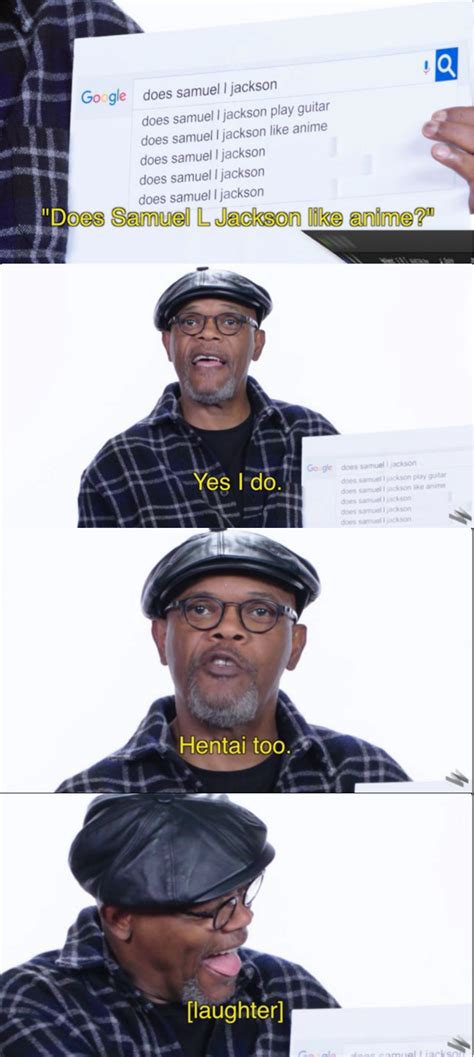 Does Samuel L Jackson Like Anime Anime Manga Know Your Meme