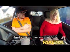 Fake Driving School Busty Mature Milf Sucks And Fucks Lucky Instructor Xxx Mobile Porno Videos
