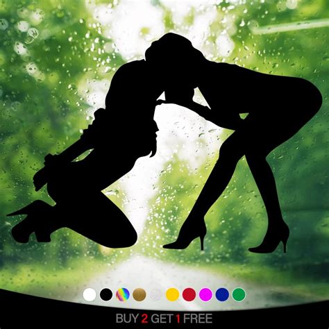 Lesbian Kissing Girls Car Stickers Motorcycle Vinyl Car Sticker Shopee Philippines