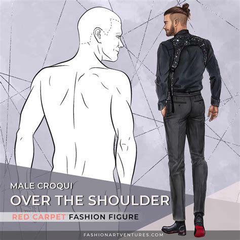 Male Fashion Figure Templates