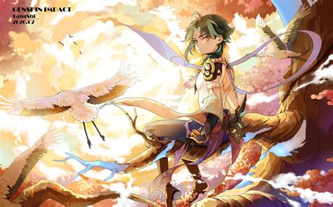 Сяо Геншин Официальный Арт Лучшая Фото Подборка