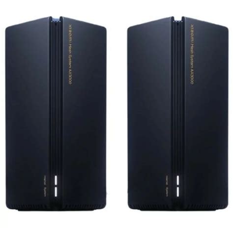 Xiaomi Mesh System Router AX3000 - Dual-Band WiFi 6 Mesh Gigabit - Pack ...
