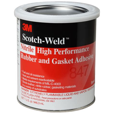 3m 847 32 Fl Oz Gasket Adhesive 5e128847 Grainger