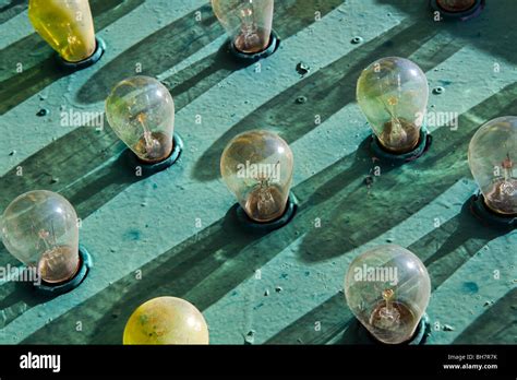 Old Light Bulbs Stock Photo Alamy