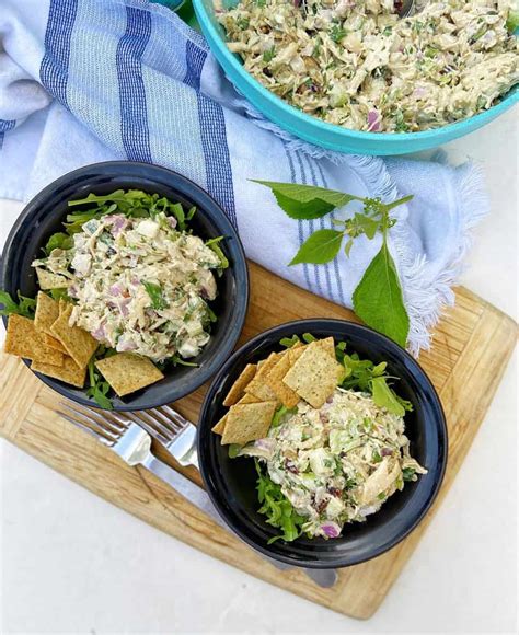 Shredded Chicken Salad Paleo Whole30 Keto The Castaway Kitchen