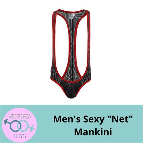 Jual Men Sy Net Mankini Lingerie Underwear Pakaian Dalamy Shopee