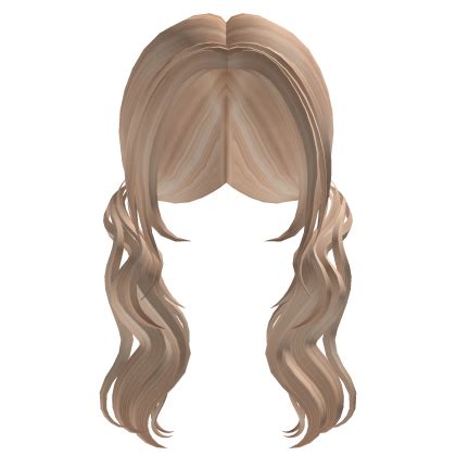 Wavy Front Ponytails Blonde Roblox