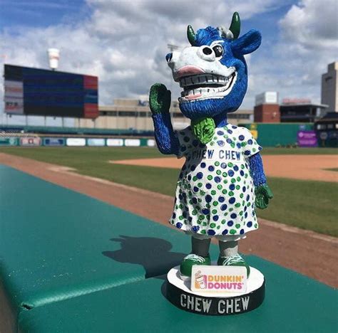 Hartford Yard Goats Chew Chew Mascot Bobblehead - Stadium Giveaway Exchange