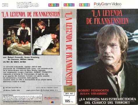 Manga Classics Frankenstein 1973 Con Robert Foxworth Doblajes