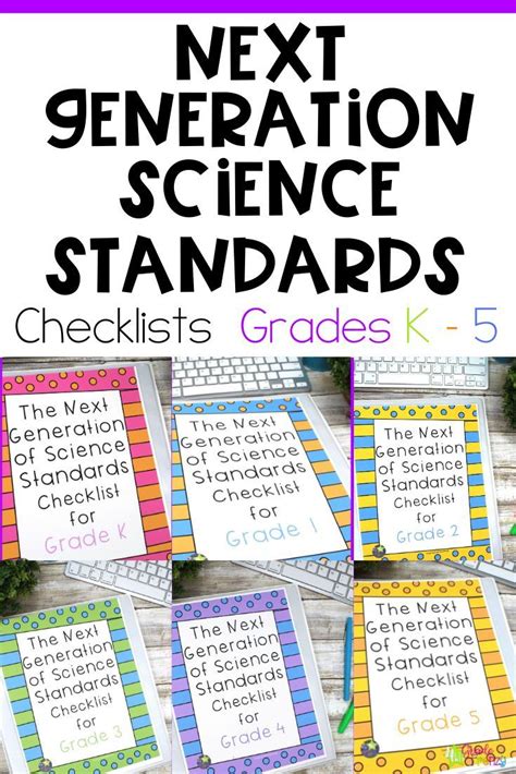 Next Generation Science Standards Checklists Science Standards Next