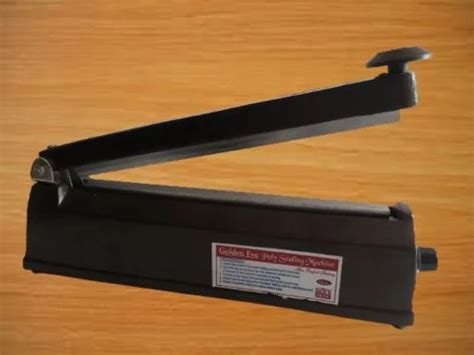 Aluminium Hot Bar Type 12 Inch 300mm Manual Hand Sealer 290W Packaging Type Box Capacity